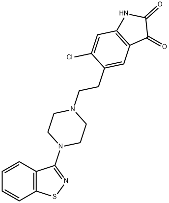 齐拉西酮杂质B 结构式