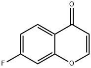 4H-1-Benzopyran-4-one, 7-fluoro- 结构式