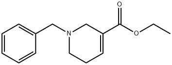 1-苄基-1,2,5,6-四氢吡啶-3-甲酸乙酯 结构式