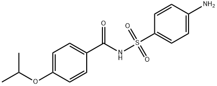 磺胺普罗林 结构式