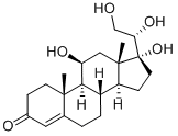 20Β-羟基可的松 结构式