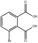 3-溴邻苯二甲酸 结构式