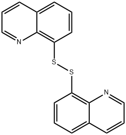 8,8ˊ-二硫化联喹啉 结构式