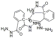 2,2'-二硫基双-苯甲酸二(酰)肼 结构式