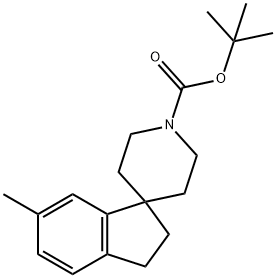 6-BOC-2,6-二氮杂螺[3.5]壬烷 结构式