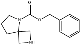 2,5-Diazaspiro[3.4]octane-5-carboxylic acid, phenylMethyl ester 结构式