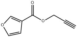 3-Furancarboxylicacid,2-propynylester(9CI) 结构式