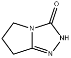 6,7-二氢-2H-吡咯并[2,1-C][1,2,4]三唑-3(5H)-酮 结构式