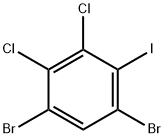 1,5-DibroMo-2,3-dichloro-4-iodobenzene 结构式