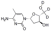5-甲基-2'-脱氧胞苷-D3 结构式