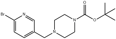 tert-Butyl4-((6-bromopyridin-3-yl)methyl)piperazine-1-carboxylate