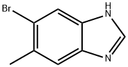 5-溴-6-甲基-1H-苯并咪唑 结构式