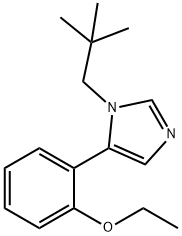 1-(2,2-Dimethylpropyl)-5-(2-ethoxyphenyl)-1H-imidazole 结构式