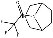 3,8-Diazabicyclo[3.2.1]octane, 8-(trifluoroacetyl)- (9CI) 结构式