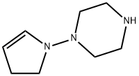 Piperazine,  1-(2,3-dihydro-1H-pyrrol-1-yl)- 结构式