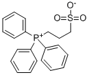 3-(三苯基磷)丙烷-1-磺酸盐 结构式