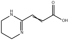 2-Propenoic acid, 3-(1,4,5,6-tetrahydro-2-pyrimidinyl)- (9CI) 结构式