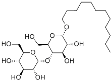 正十二烷基-Α-D-麦芽糖苷 结构式