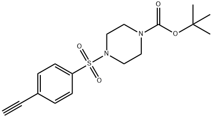 Tert-butyl4-((4-ethynylphenyl)sulfonyl)piperazine-1-carboxylate