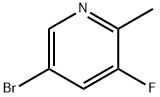 2-甲基-3-氟-5-溴吡啶 结构式