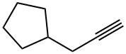 3-环戊基-1-丙炔 结构式