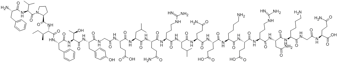 [LEU13]-MOTILIN PORCINE 结构式