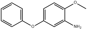 5-苯氧基邻甲氧基苯胺 结构式