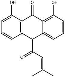 senecioyldithranol 结构式