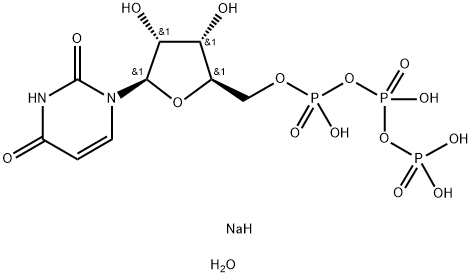 5’-三磷酸尿苷三钠 结构式