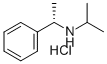 (S)-(-)-N-异丙基-1-苯乙胺盐酸盐 结构式