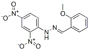 2-Methoxybenzaldehyde 2,4-dinitrophenyl hydrazone 结构式