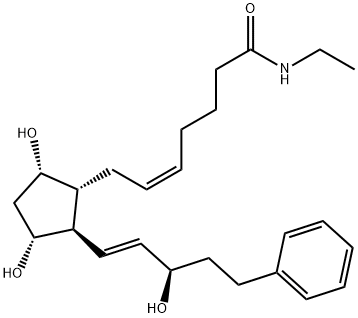 15R-比马前列素 结构式