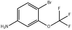 3-三氟甲氧基-4-溴苯胺 结构式