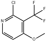 2-氯-4-甲氧基-3-(三氟甲基)吡啶 结构式