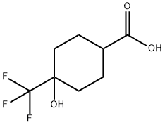 4-羟基-4-(三氟甲基)环己烷羧酸 结构式