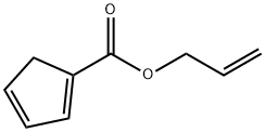 1,3-Cyclopentadiene-1-carboxylicacid,2-propenylester(9CI) 结构式