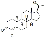 4-Chloropregn-4-ene-3,20-dione 结构式
