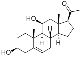 11-BETA-HYDROXYPREGNENOLONE 结构式