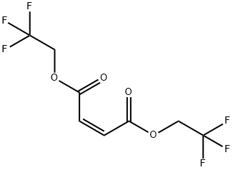 双(2,2,2-三氟乙烷基)马来酸酯 结构式
