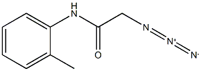 2-Azido-N-(2-methylphenyl)acetamide 结构式