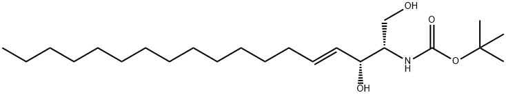 (4E,2S,3R)-1,3-Dihydroxy-2-((tert-b 结构式