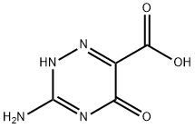 1,2,4-Triazine-6-carboxylicacid,3-amino-2,5-dihydro-5-oxo-(9CI) 结构式