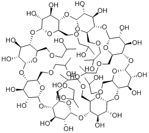 HYDROXYPROPYL-GAMMA-CYCLODEXTRIN 结构式