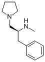(S)-N-甲基-1-苯基-3-(吡咯烷-1-基)丙烷-2-胺 结构式