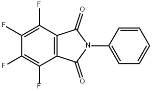 N-苯基四氟酞酰亚胺 结构式
