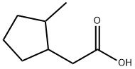 2-(2-甲基环戊基)乙酸 结构式