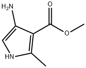 1H-Pyrrole-3-carboxylicacid,4-amino-2-methyl-,methylester(9CI) 结构式