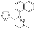 R-(-)-度洛西汀 结构式