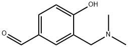 3-[(二甲基氨基)甲基]-4-羟基苯甲醛 结构式