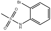 N-(2-溴苯基)甲烷磺酰胺 结构式